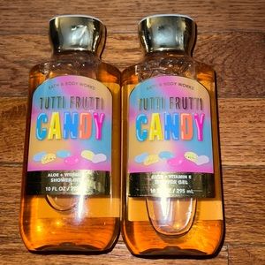 BBW  2pc Tutti Fruity Candy shower-gel